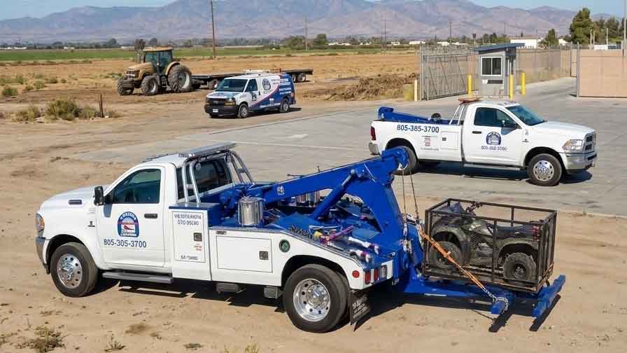 Private property towing in Oxnard
